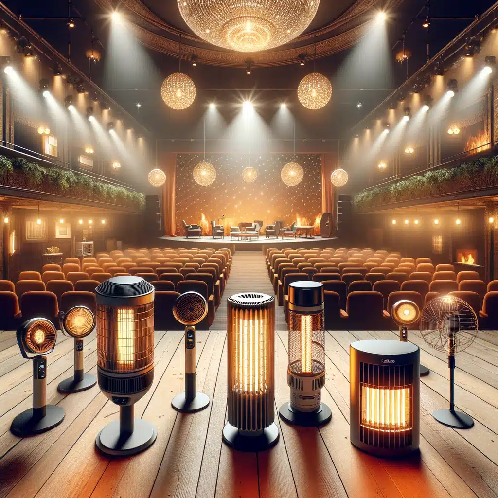 Enhancing Stage and Studio Warmth: Discover the Synergy of Heaters and Advanced Lighting Solutions