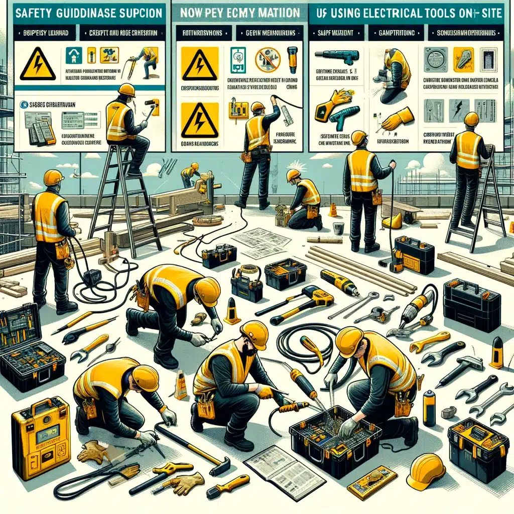 Safety Guidelines for Using Electrical Tools on Site